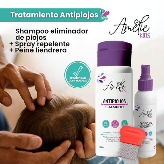 Tratamiento ANTIPIOJOS Amelie KIDS🌿 100% NATURAL